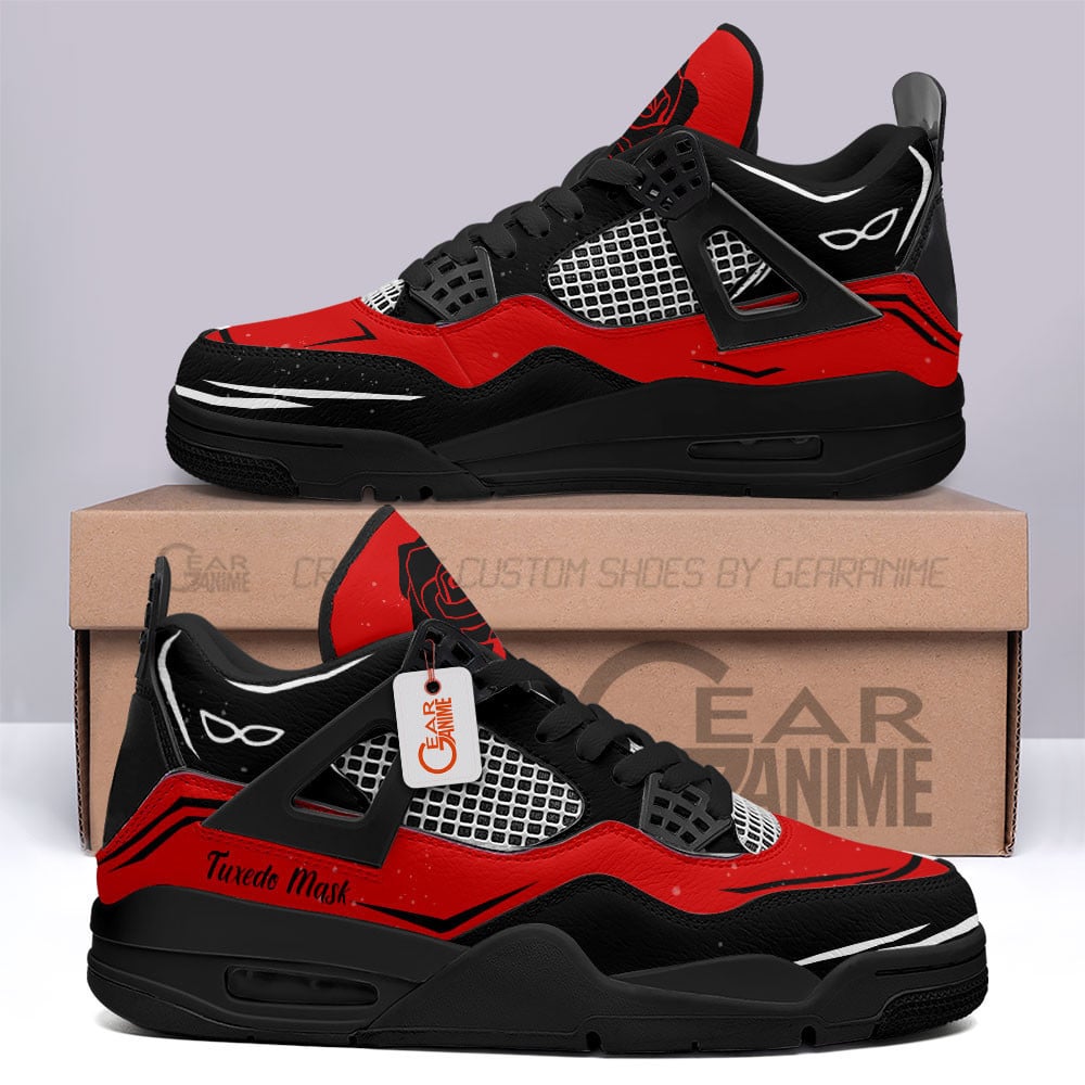 JWFancy Tuxedo Mask AJ4 Sneakers Shoes For Men And Women
