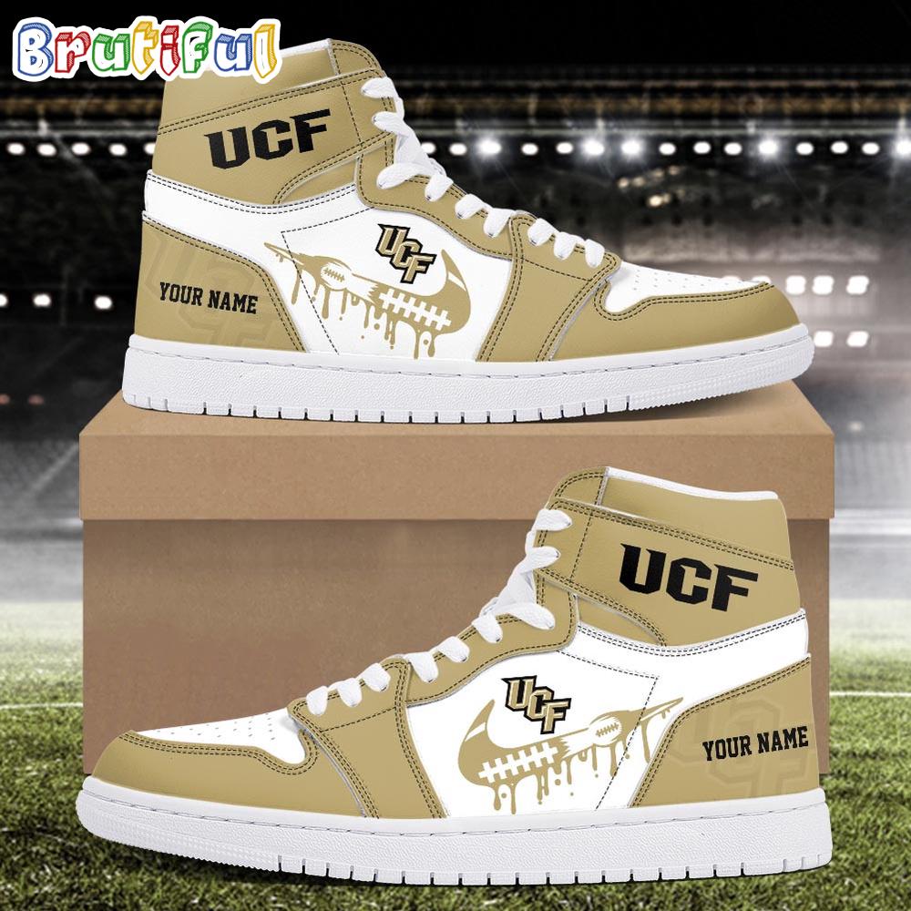 JWFancy UCF Knights AJ1 High Sneakers Shoes For Men And Women