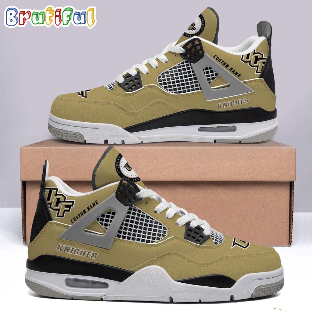JWFancy UCF Knights AJ4 Sneakers Shoes For Men And Women