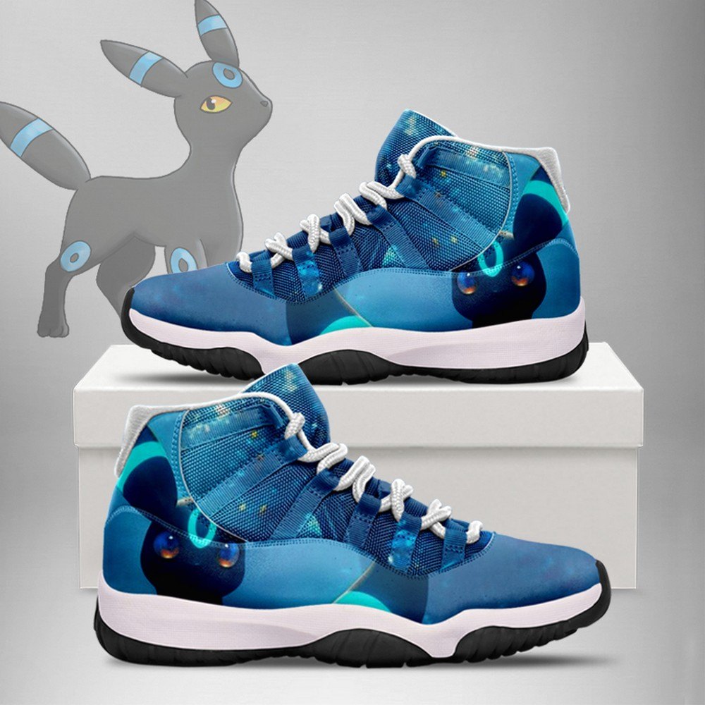 JWFancy Umbreon Pokemon Black AJ11 Sneakers Shoes For Men And Women