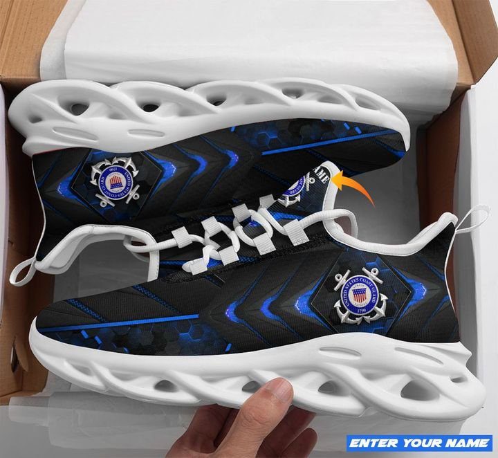 JWFancy United States Coast Guard Max Soul Shoes Sneakers For Men And Women