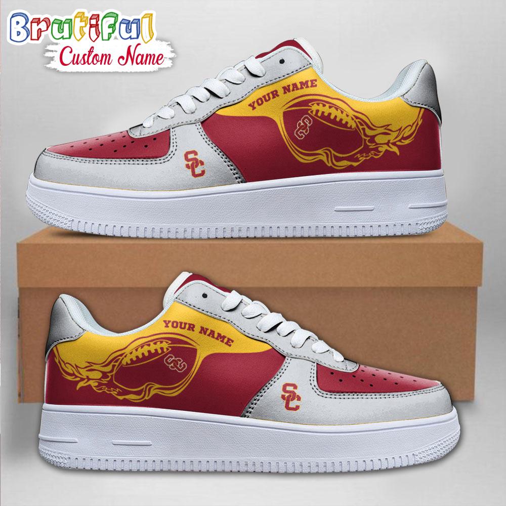 JWFancy USC Trojans Air Low-Top Sneakers Shoes For Men And Women