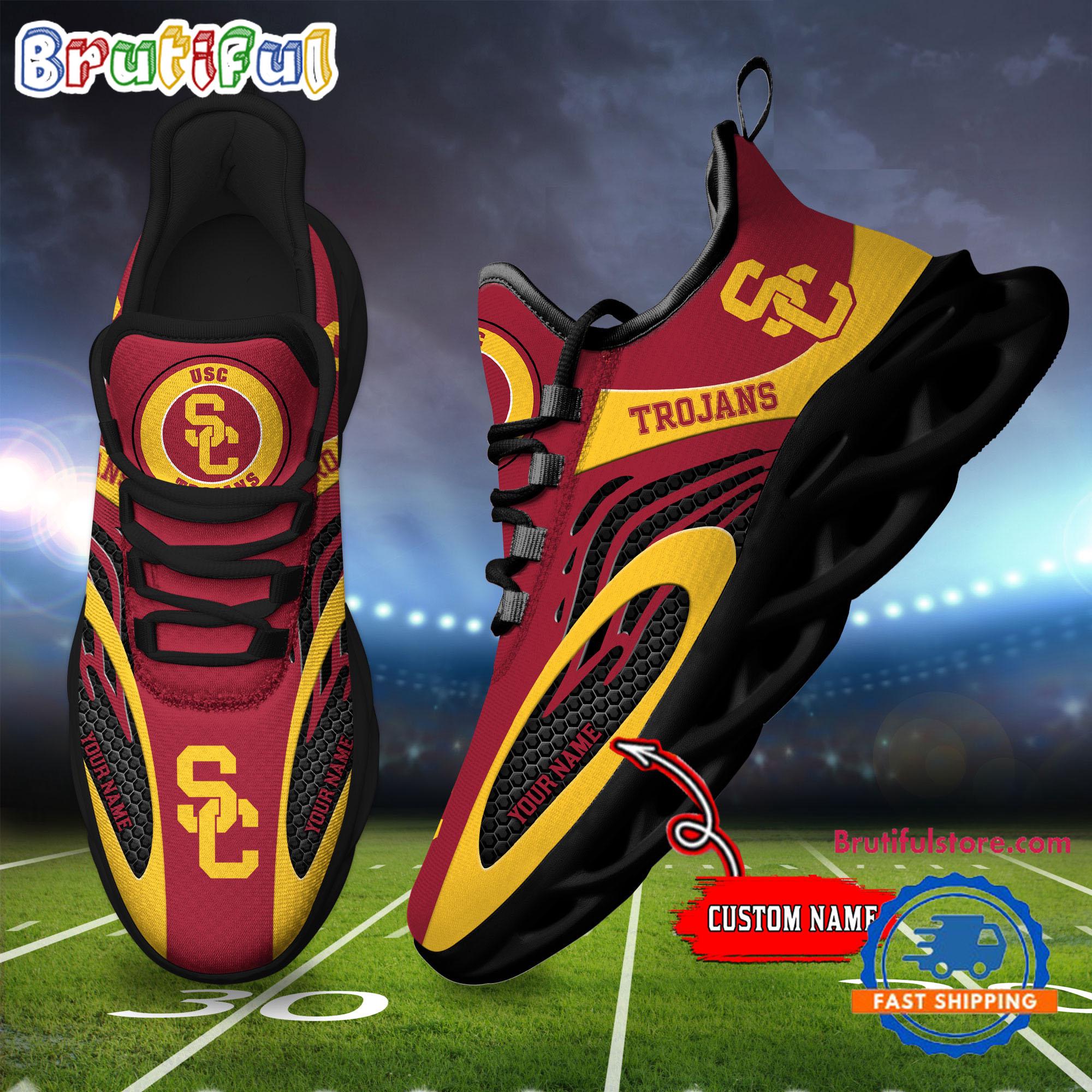 JWFancy USC Trojans Max Soul Shoes Sneakers For Men And Women