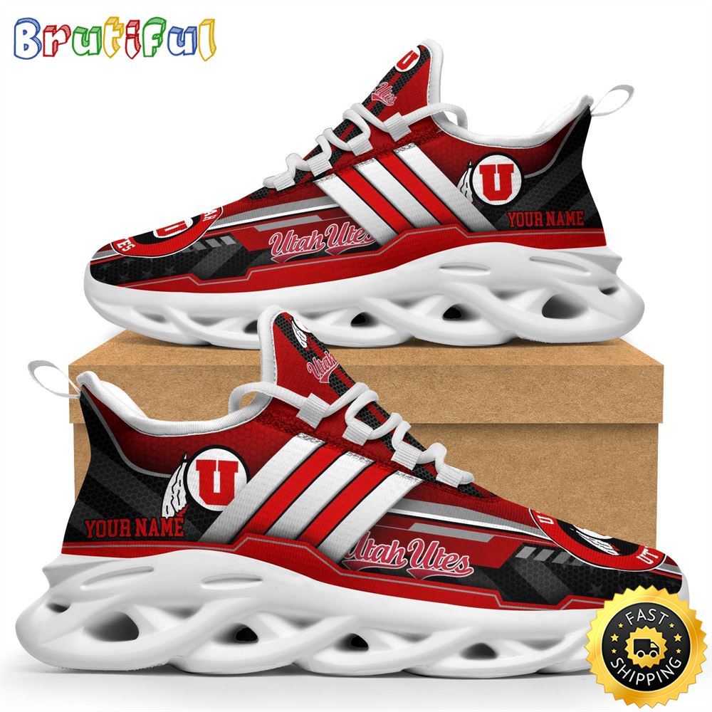 JWFancy Utah Utes Max Soul Shoes Sneakers For Men And Women