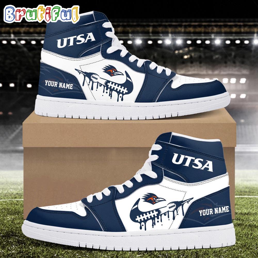 JWFancy UTSA Roadrunners AJ1 High Sneakers Shoes For Men And Women