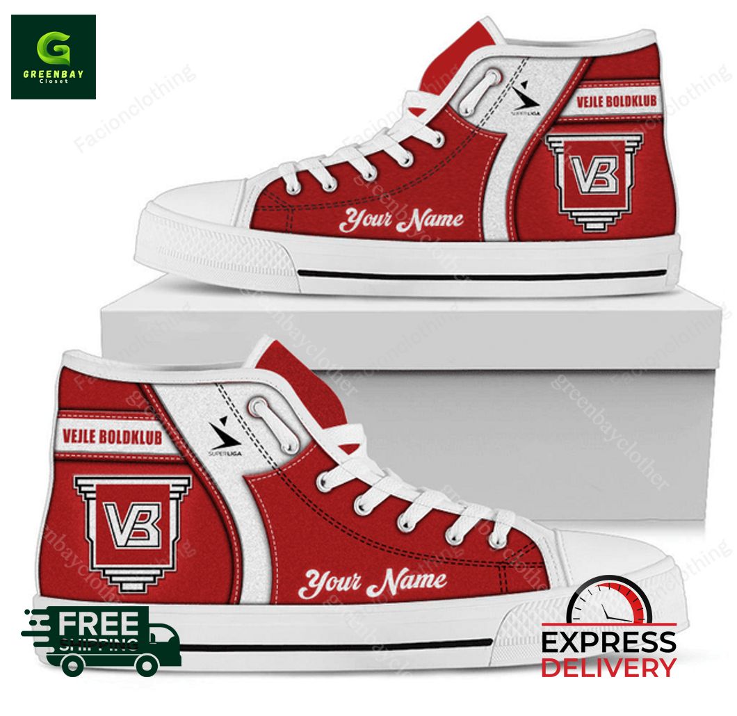 JWFancy Vejle BK High Top Canvas Sneakers Shoes For Men And Women
