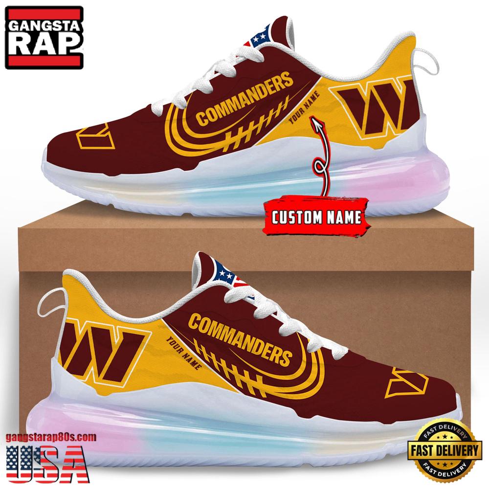 JWFancy Washington Commanders Air Low-Top Sneakers Shoes For Men And Women