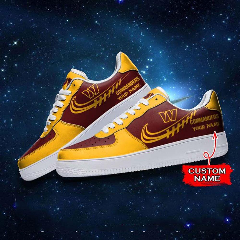 JWFancy Washington Commanders Air Low-Top Sneakers Shoes For Men And Women