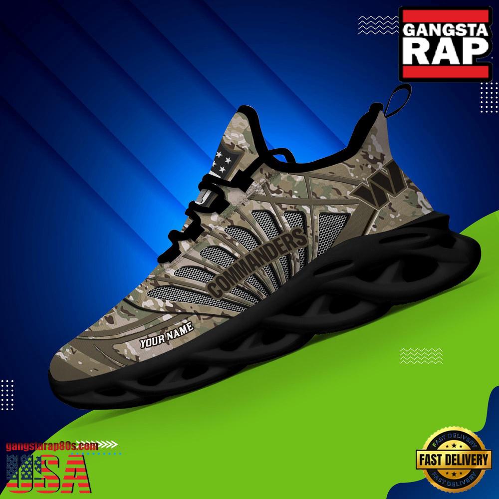 JWFancy Washington Commanders Max Soul Shoes Sneakers For Men And Women