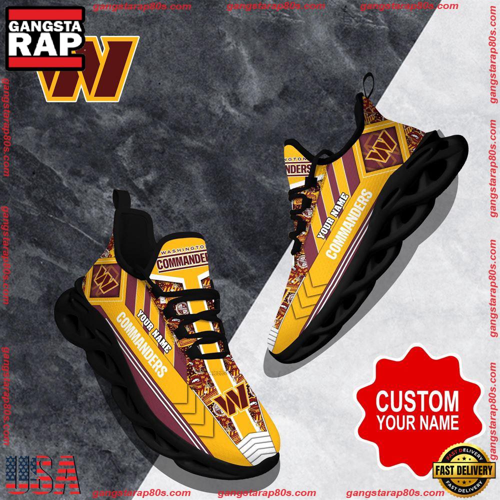 JWFancy Washington Commanders Max Soul Shoes Sneakers For Men And Women