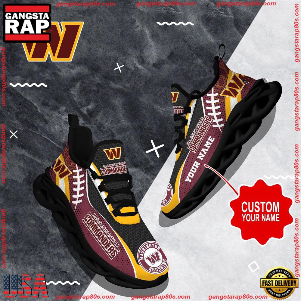 JWFancy Washington Commanders Max Soul Shoes Sneakers For Men And Women