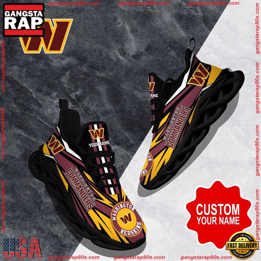 JWFancy Washington Commanders Max Soul Shoes Sneakers For Men And Women