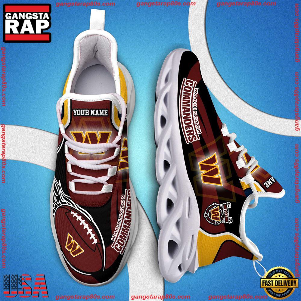JWFancy Washington Commanders Max Soul Shoes Sneakers For Men And Women