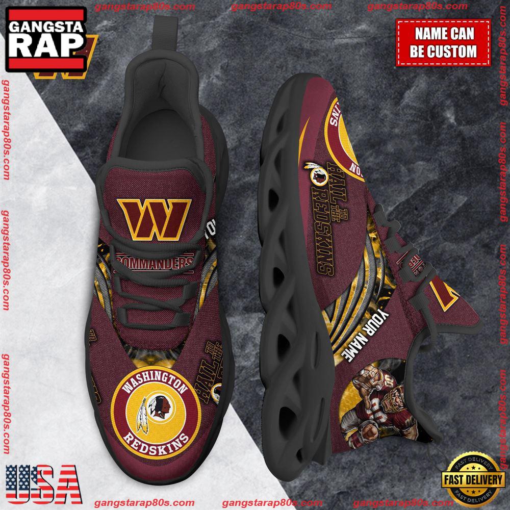 JWFancy Washington Commanders Max Soul Shoes Sneakers For Men And Women