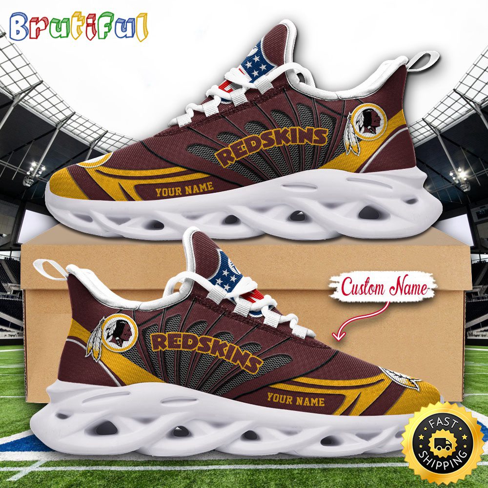 JWFancy Washington Commanders Max Soul Shoes Sneakers For Men And Women