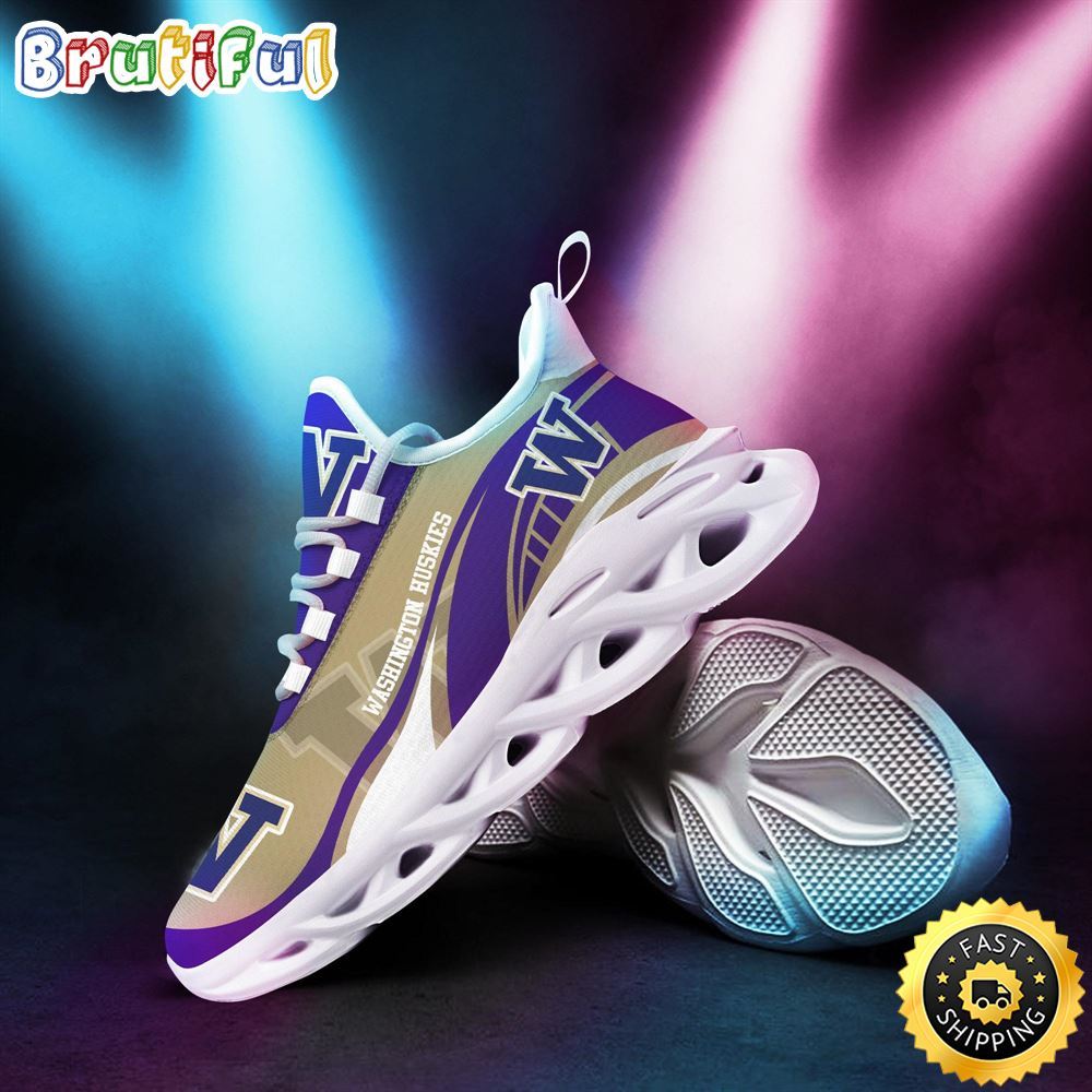 JWFancy Washington Huskies Max Soul Shoes Sneakers For Men And Women