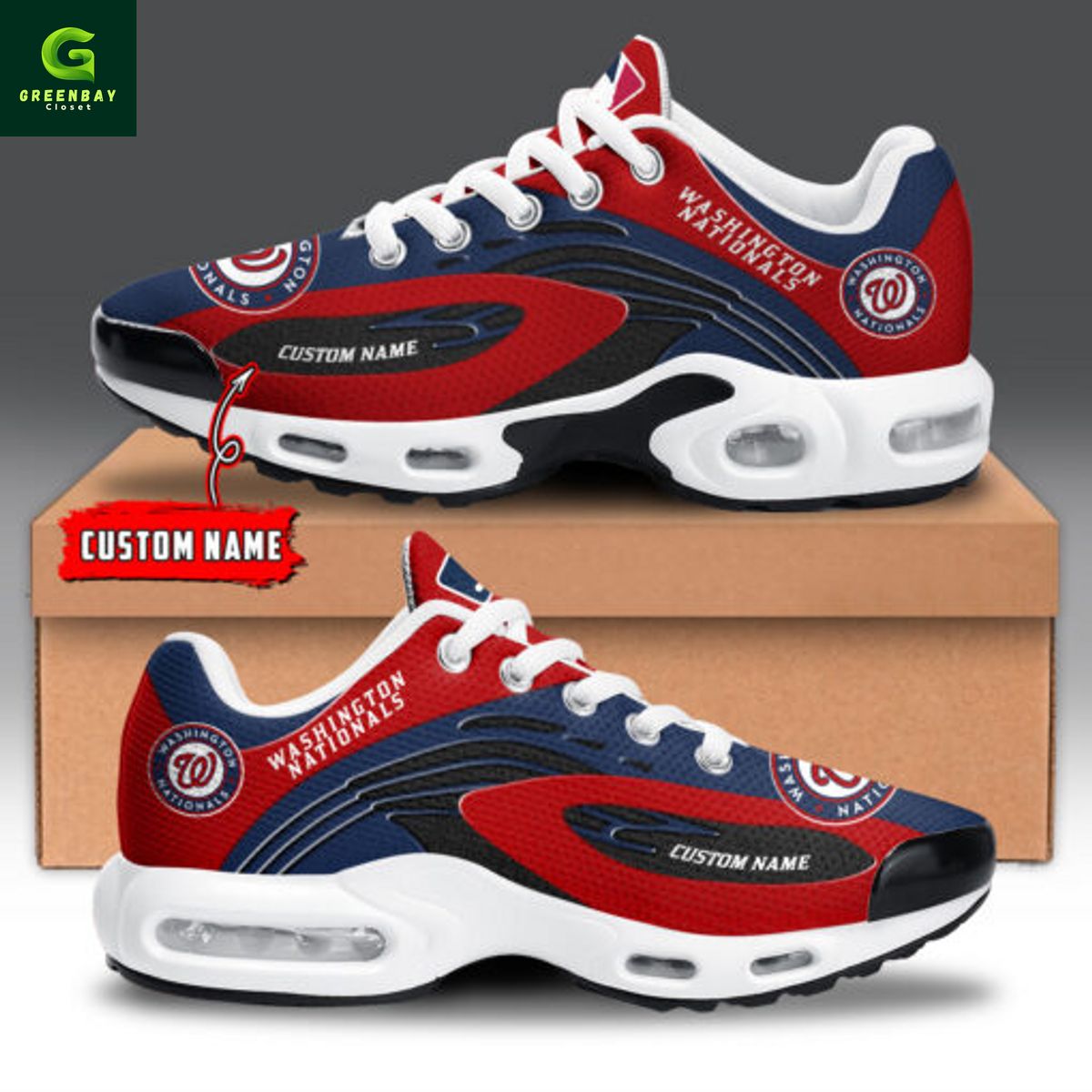 JWFancy Washington Nationals TN Shoes Sneakers For Men And Women