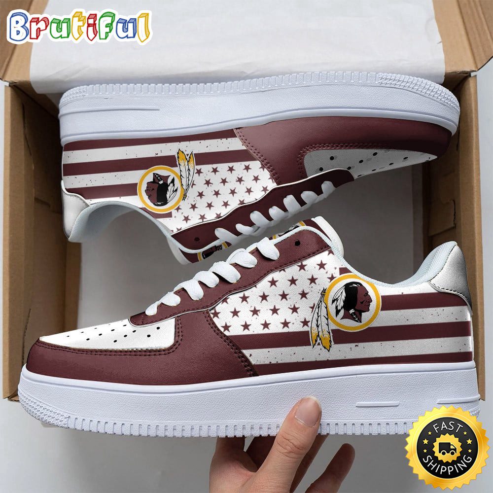 JWFancy Washingtonskins Air Low-Top Sneakers Shoes For Men And Women