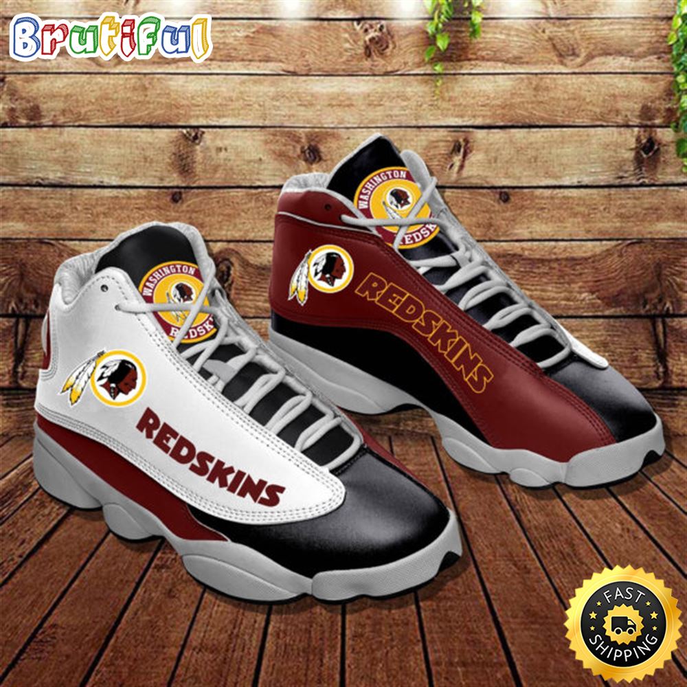 JWFancy Washingtonskins AJ13 Sneakers Shoes For Men And Women