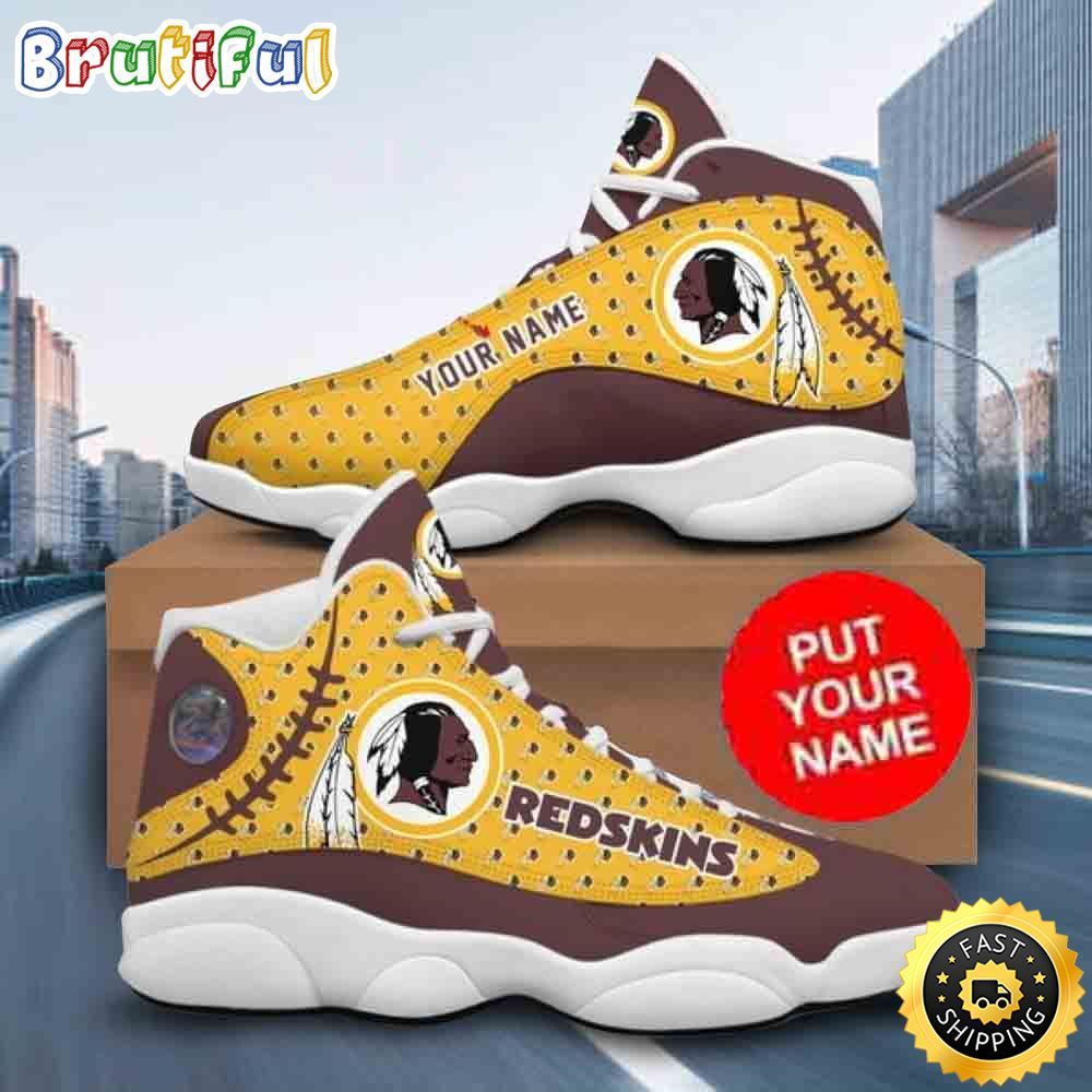 JWFancy Washingtonskins AJ13 Sneakers Shoes For Men And Women