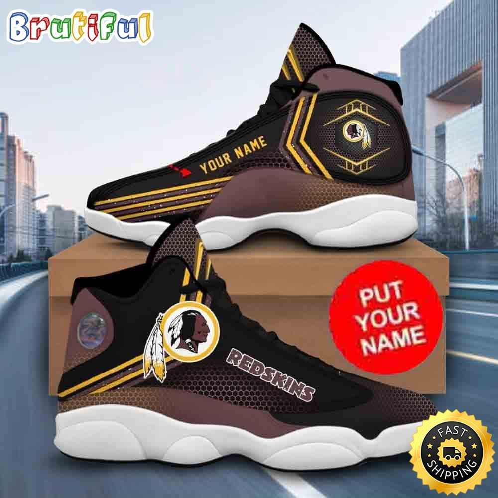 JWFancy Washingtonskins AJ13 Sneakers Shoes For Men And Women