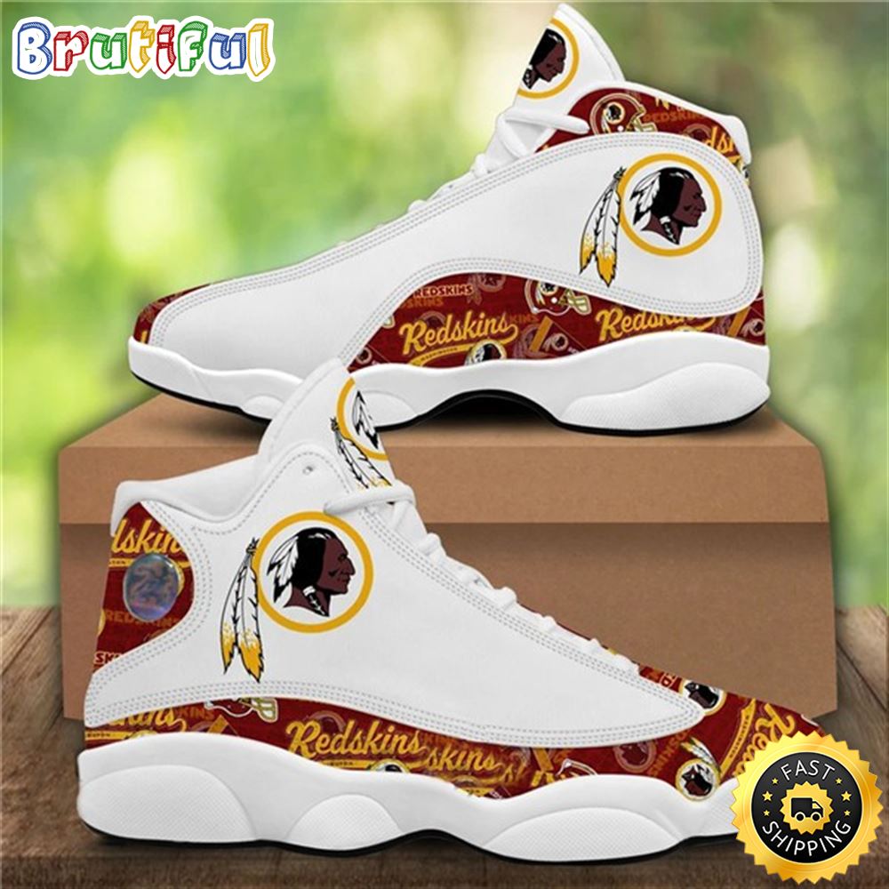 JWFancy Washingtonskins AJ13 Sneakers Shoes For Men And Women