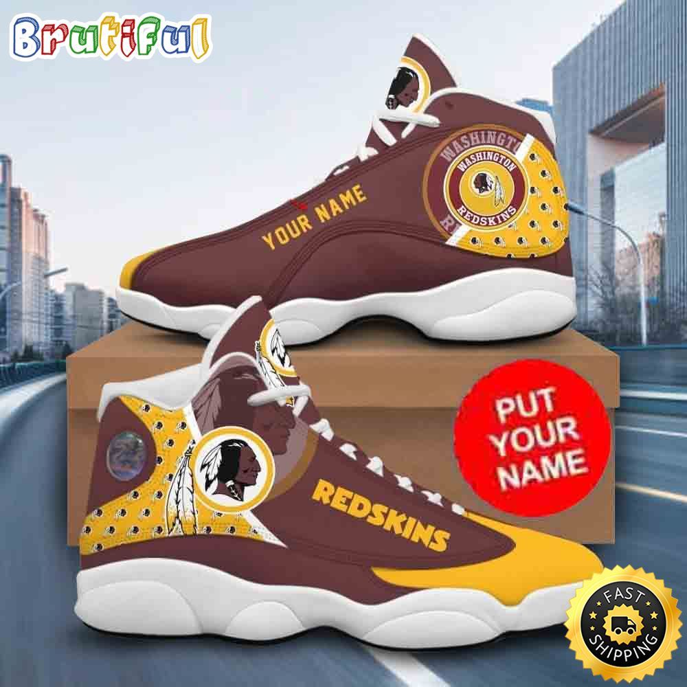 JWFancy Washingtonskins AJ13 Sneakers Shoes For Men And Women
