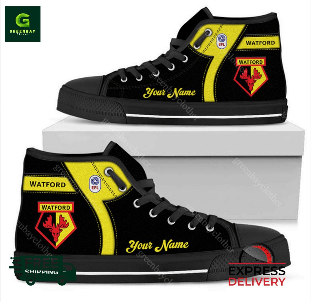JWFancy Watford High Top Canvas Sneakers Shoes For Men And Women