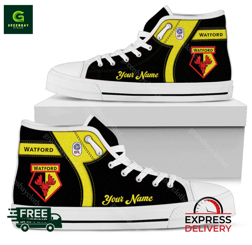 JWFancy Watford High Top Canvas Sneakers Shoes For Men And Women