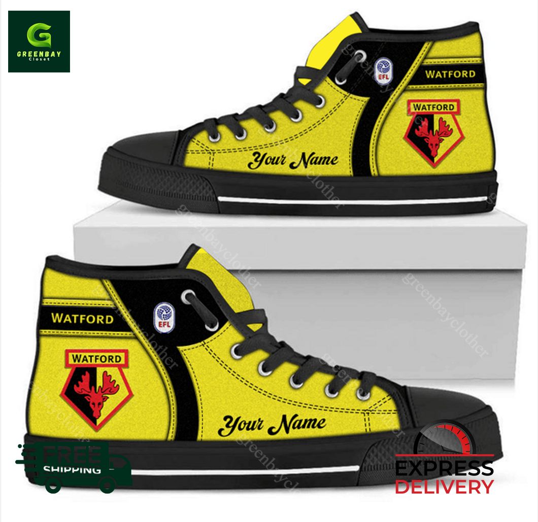 JWFancy Watford High Top Canvas Sneakers Shoes For Men And Women