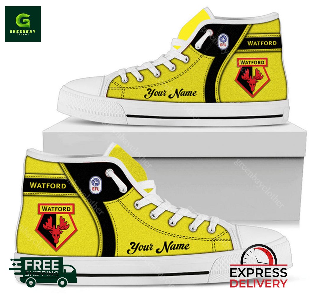 JWFancy Watford High Top Canvas Sneakers Shoes For Men And Women