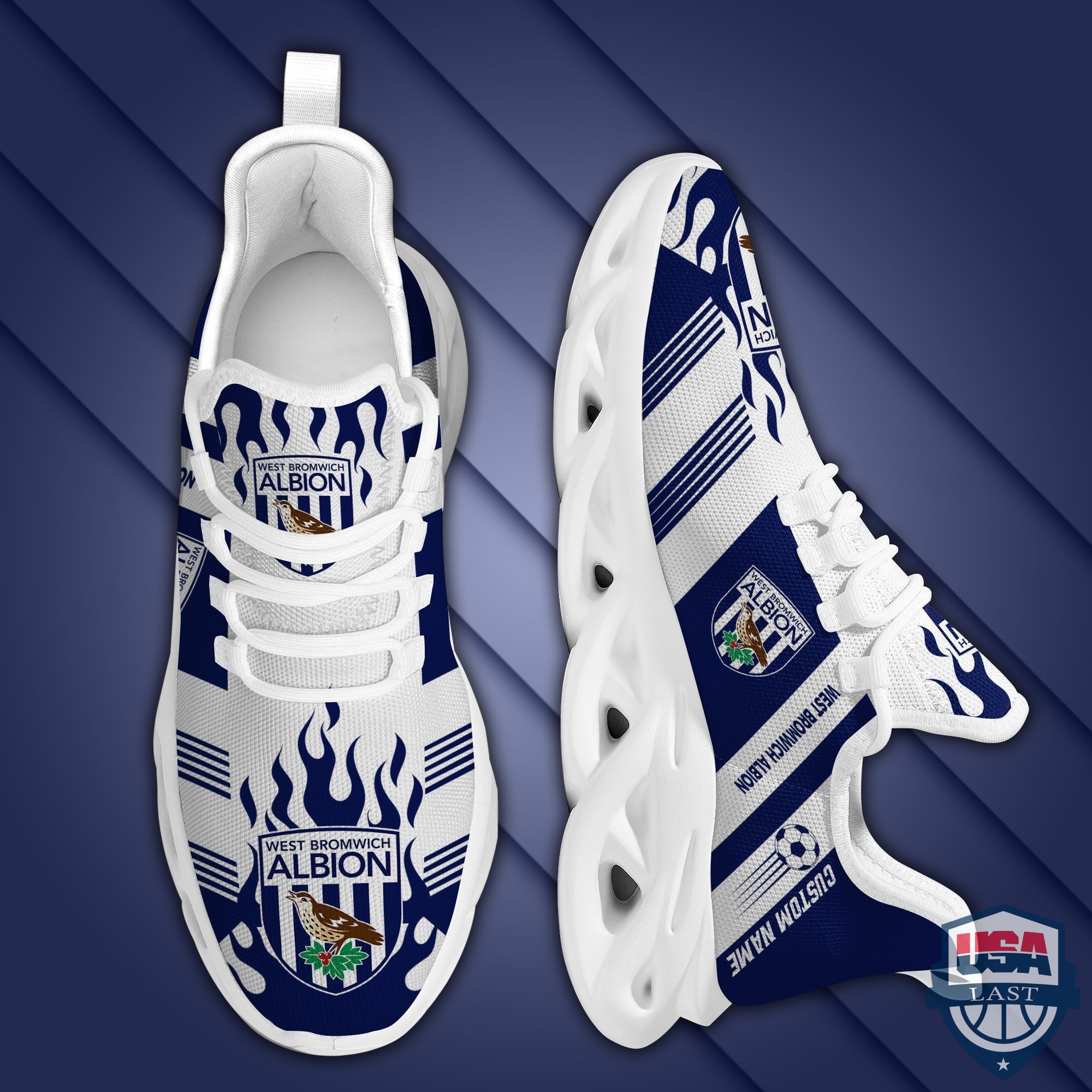 JWFancy West Bromwich Albion  Max Soul Shoes Sneakers For Men And Women