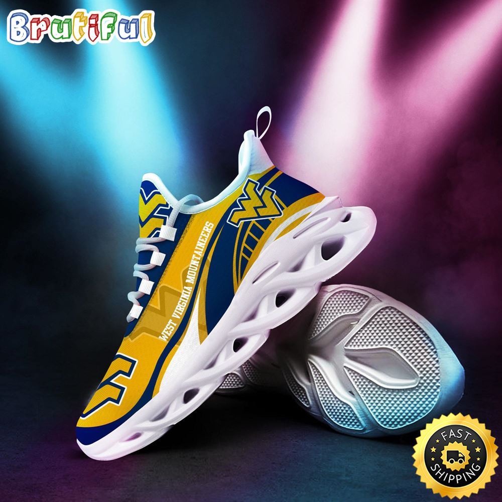 JWFancy West Virginia Mountaineers Max Soul Shoes Sneakers For Men And Women