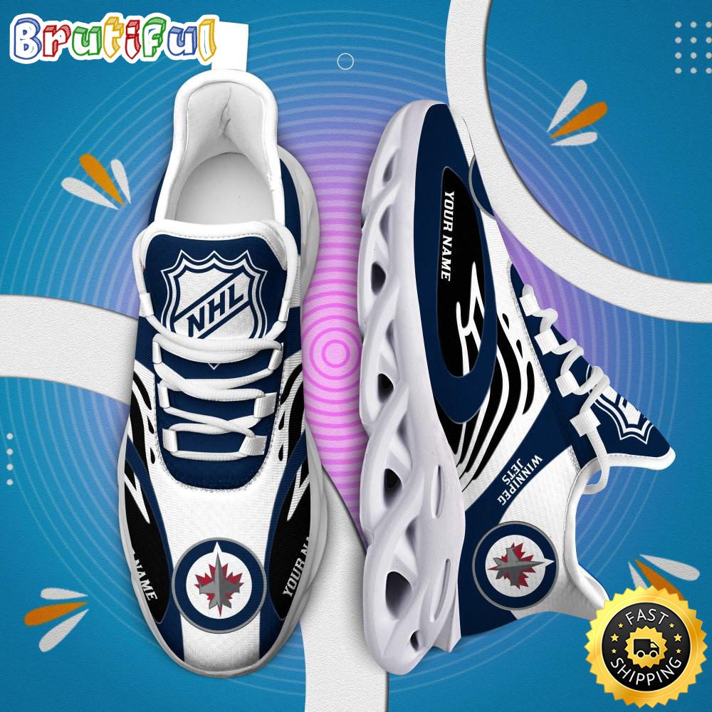 JWFancy Winnipeg Jets Max Soul Shoes Sneakers For Men And Women